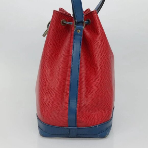 LOUIS VUITTON Epi Noe Shoulder Bag Bicolor Red Blue - Picture 4 of 16